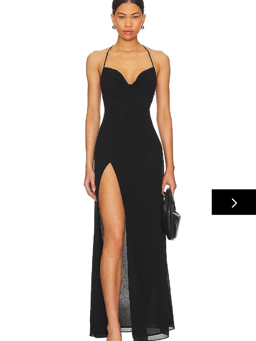 NWT Nicola Sheer Maxi Dress in Black
SUPERDOWN